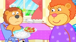 انیمیشن خانواده شیر قسمت 517 - lion family